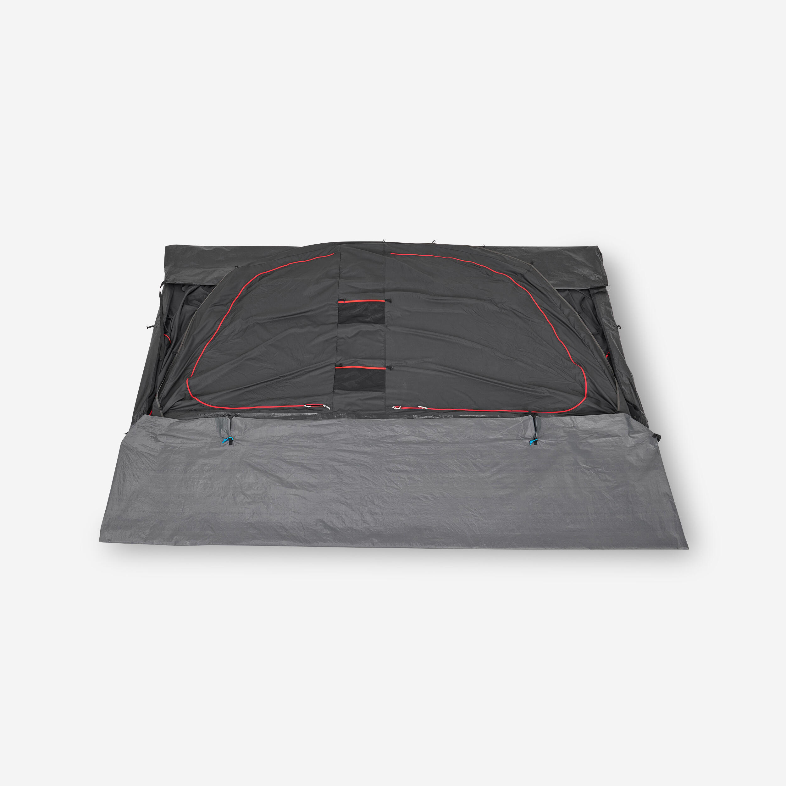 Quechua Bedroom And Groundsheet - Arpenaz 5.2 Fresh&black Tent Spare Part