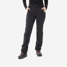 WOMEN WARM WATER-REPELLENT SNOW HIKING TROUSERS - SH500 BLACK