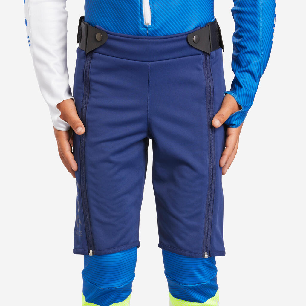 CHILDREN'S COMPETITION SKI SHORTS 980 - BLUE