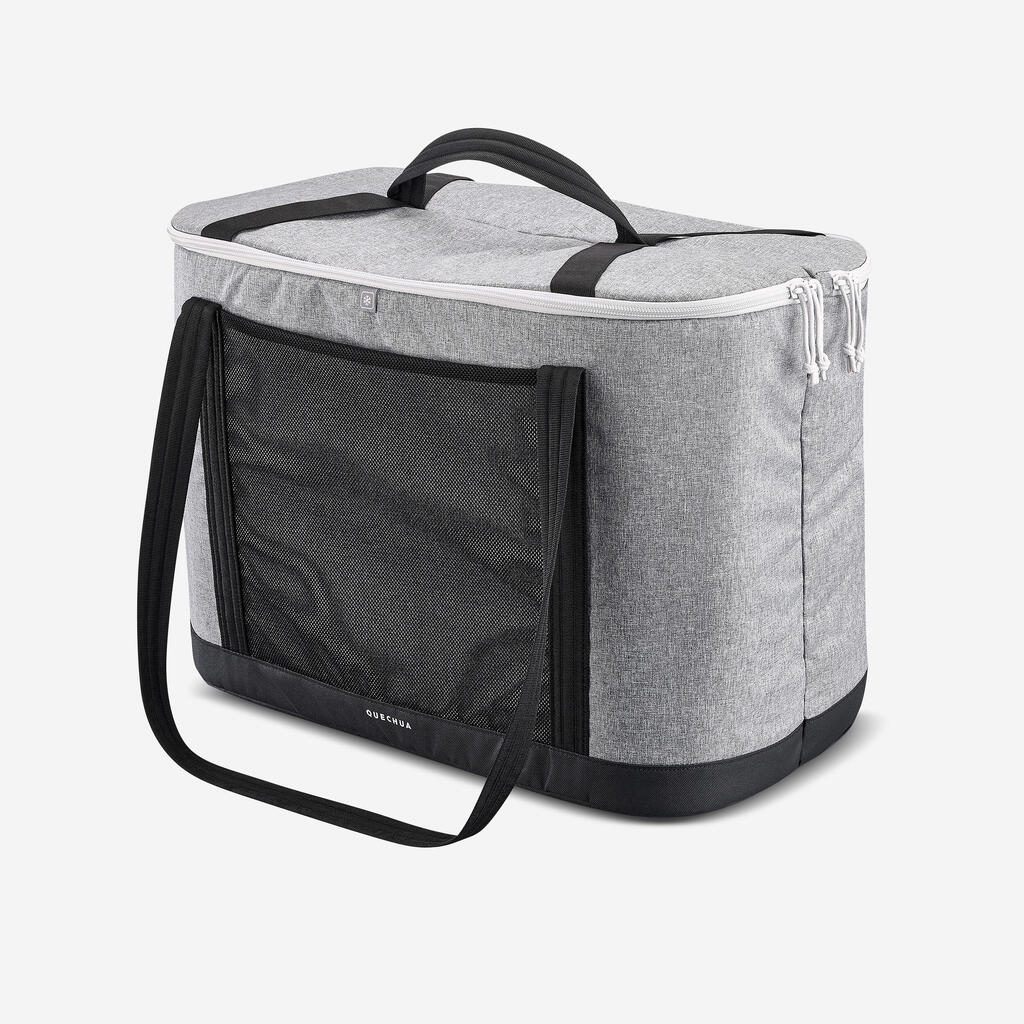 40-litre picnic bag - 2 compartments - soft isothermal cooler bag