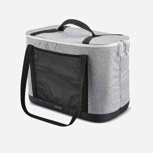 
      40-litre picnic bag - 2 compartments - soft isothermal cooler bag
  