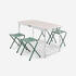 Folding Camping Table 4 Stools 4 to 6 People