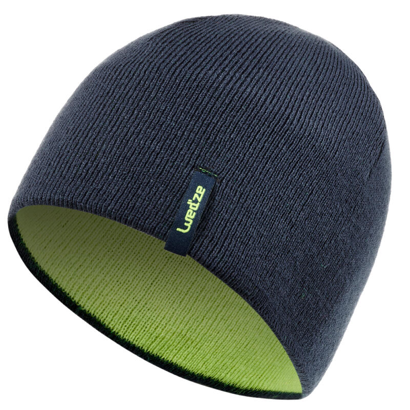 GORRO DE SKI SNOWBOARD CRIANÇA REVERSE AMARELO/AZUL