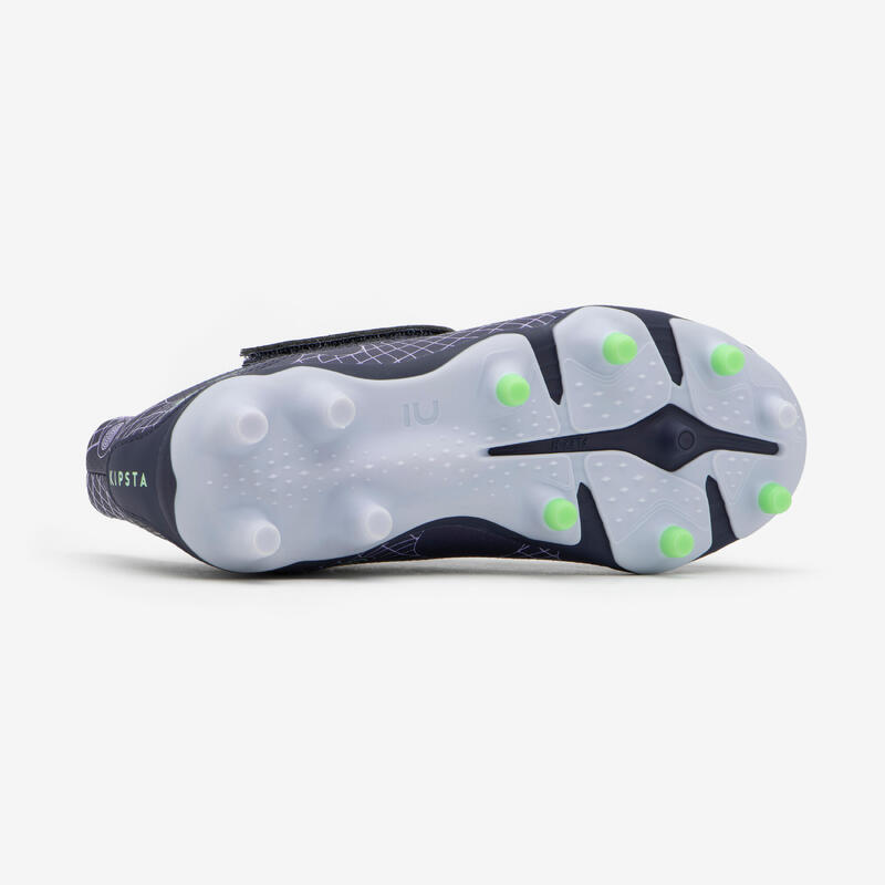 Buty do piłki nożnej dla dzieci Kipsta Viralto I Easy FG na rzepy