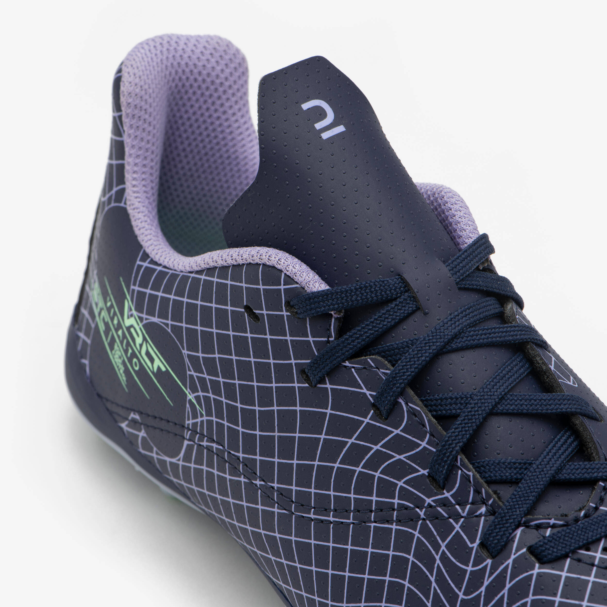 Kids Football Shoes for Artificial Grass Ground Viralto - Purple Nebula -  2