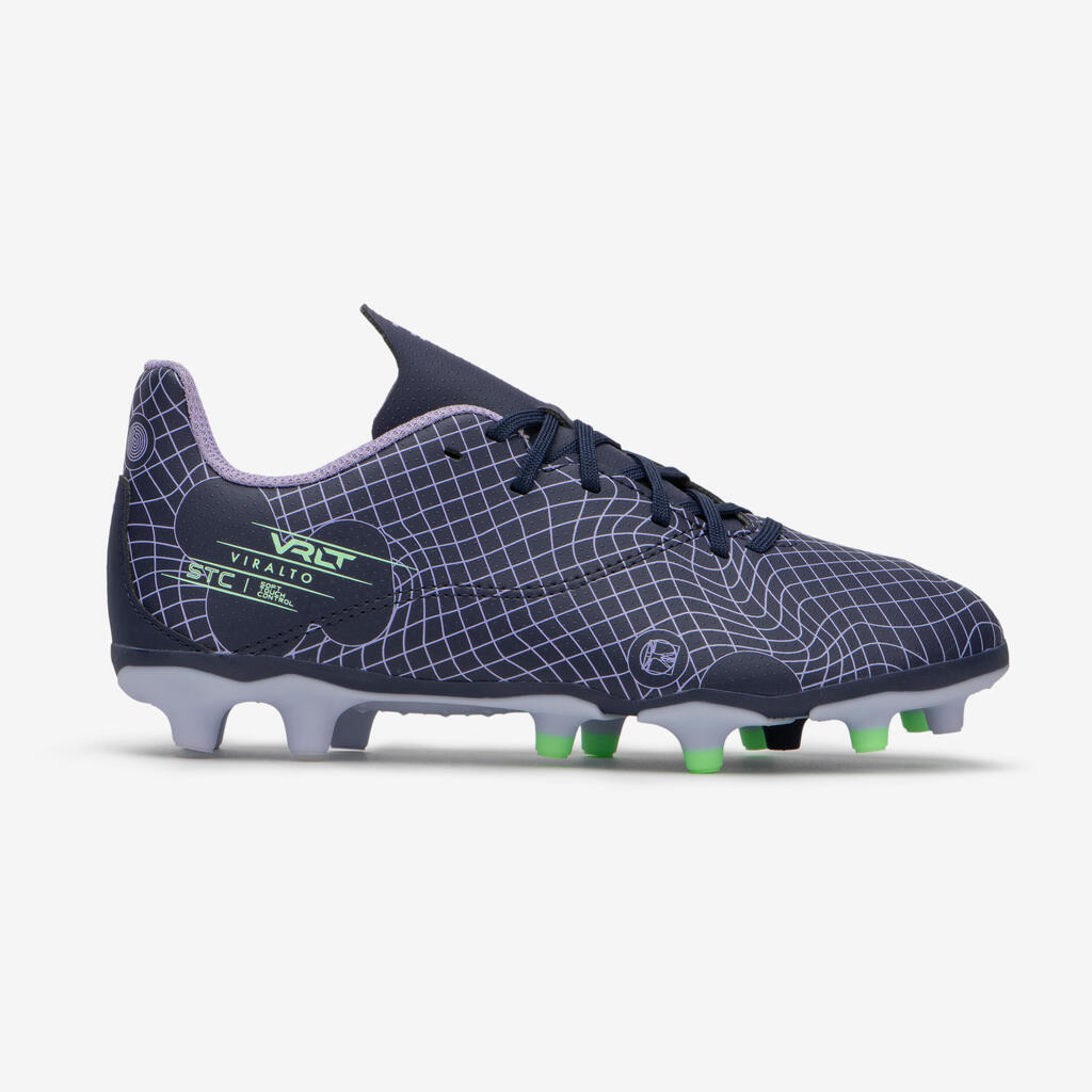 CHAUSSURES DE FOOTBALL ENFANT A LACETS VIRALTO I FG SNAKE