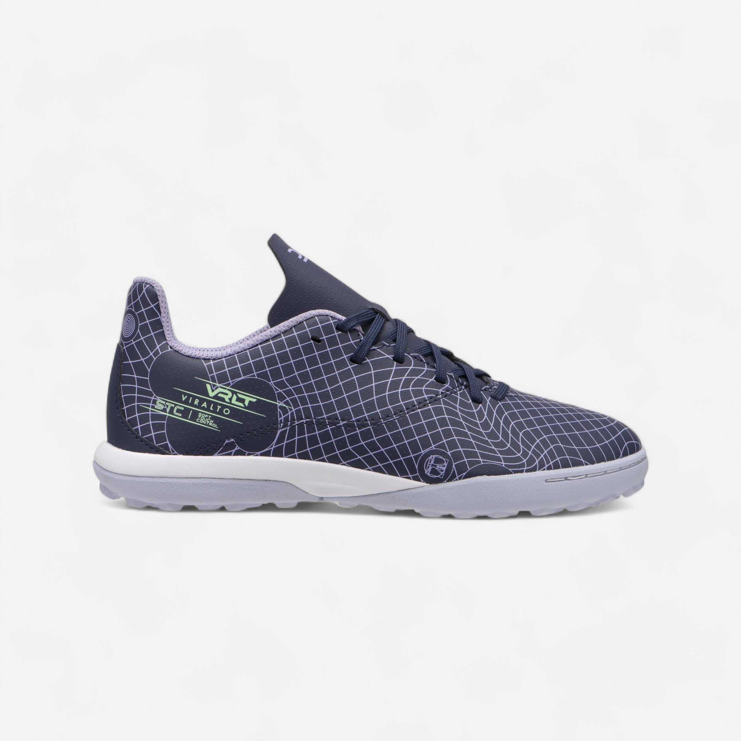 Calzado de futbol Viralto Turf TF nebula Decathlon