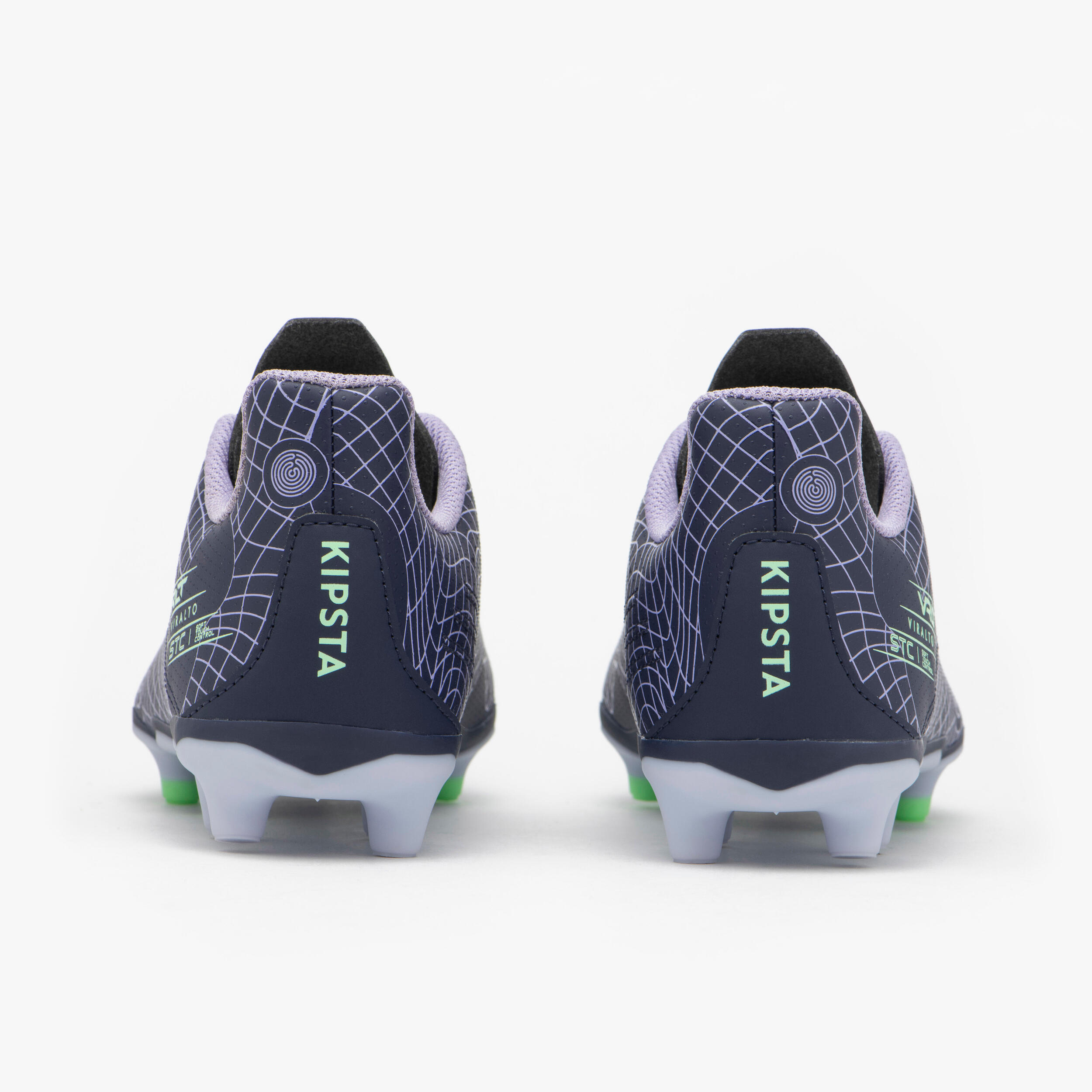 Chaussures de soccer à lacets enfant – Viralto I FG Nebula 4/8