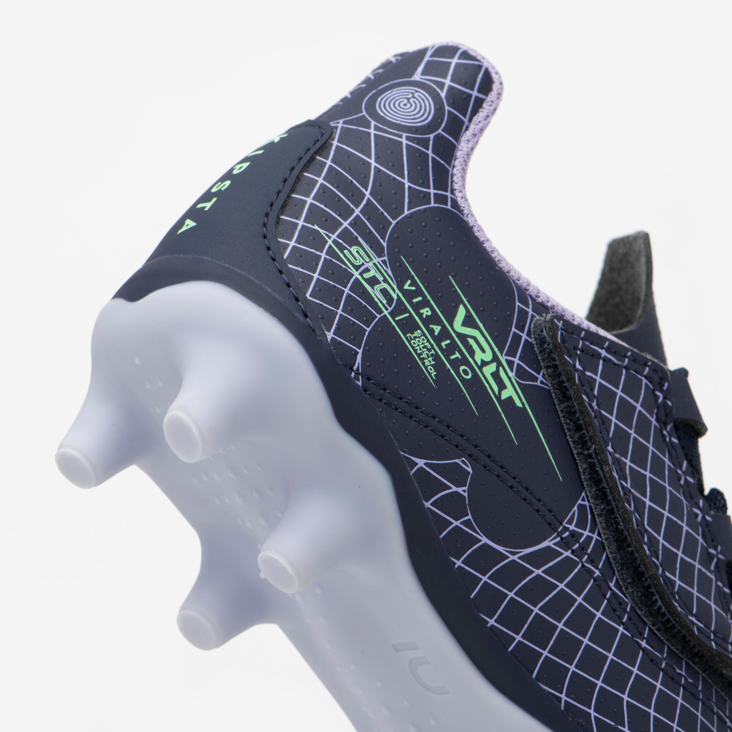 Kids' Hook and Loop Soccer Cleats – Viralto I Easy FG - KIPSTA