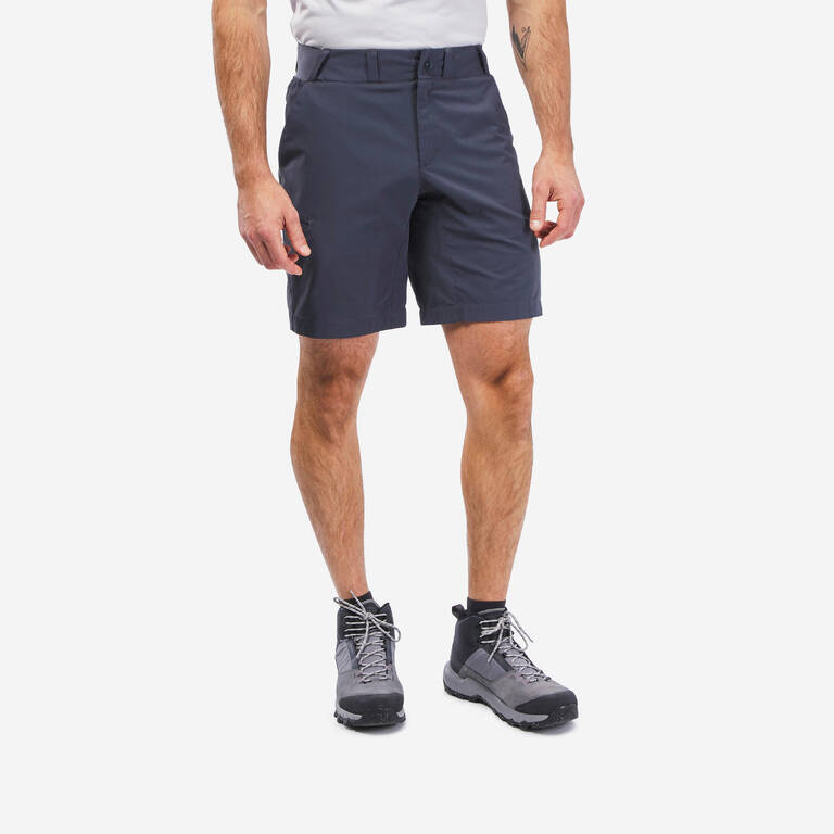 Men Dry Fit Lightweight Shorts Grey - MH100