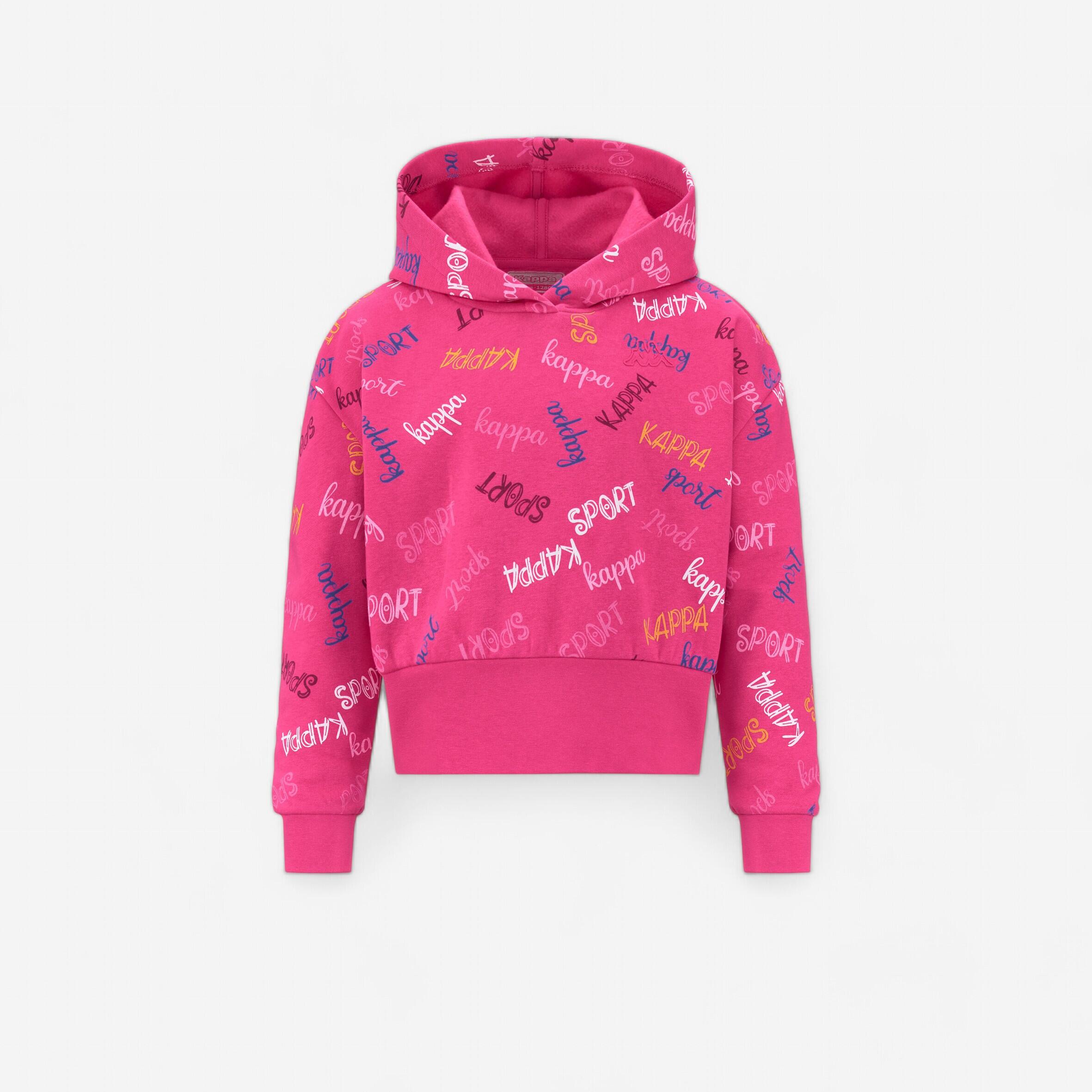 Kappa felpa rosa new arrivals