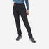 Women Dry Fit Stretchable Reinforced Hiking Pant Black - MH500