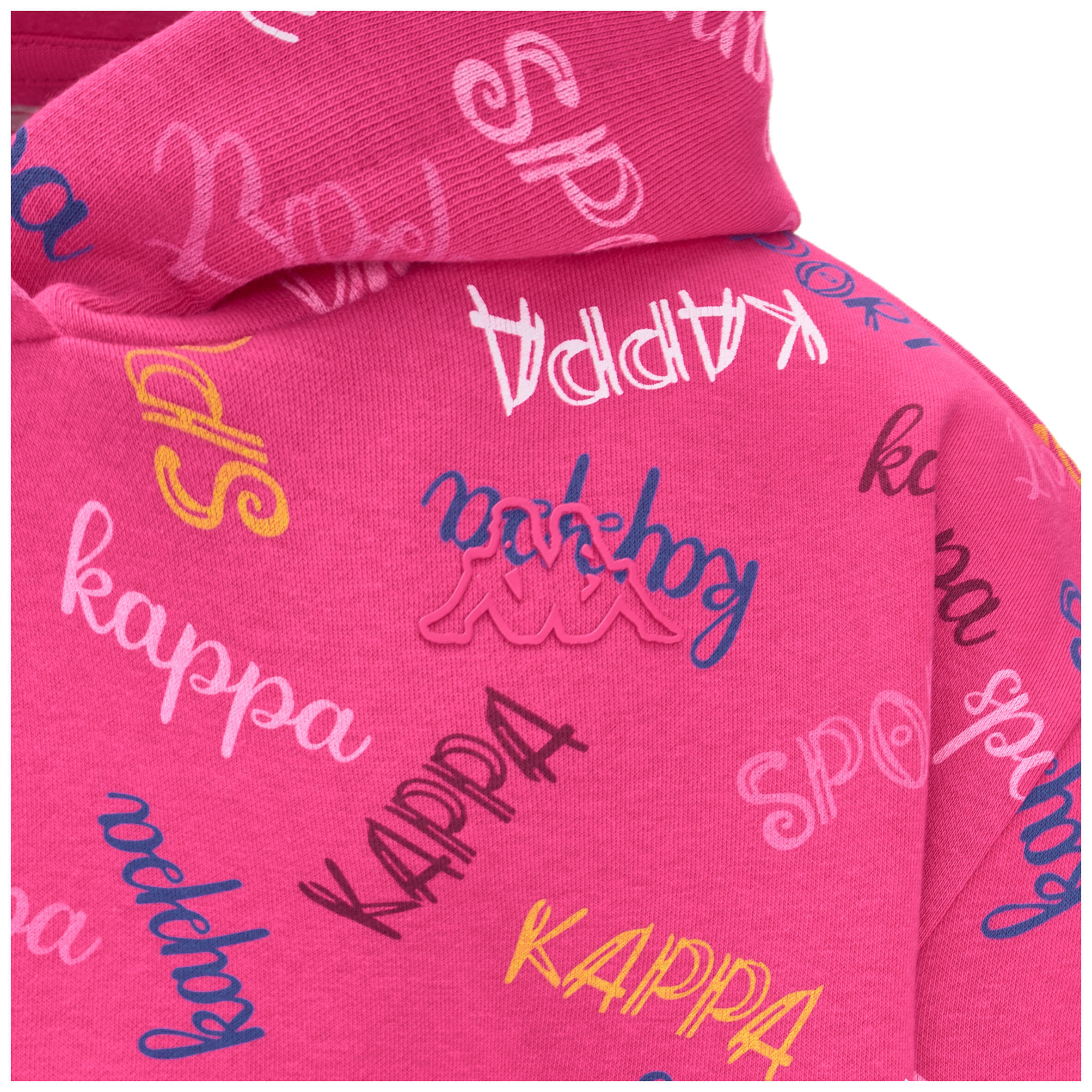 Felpa kappa store bambino rose