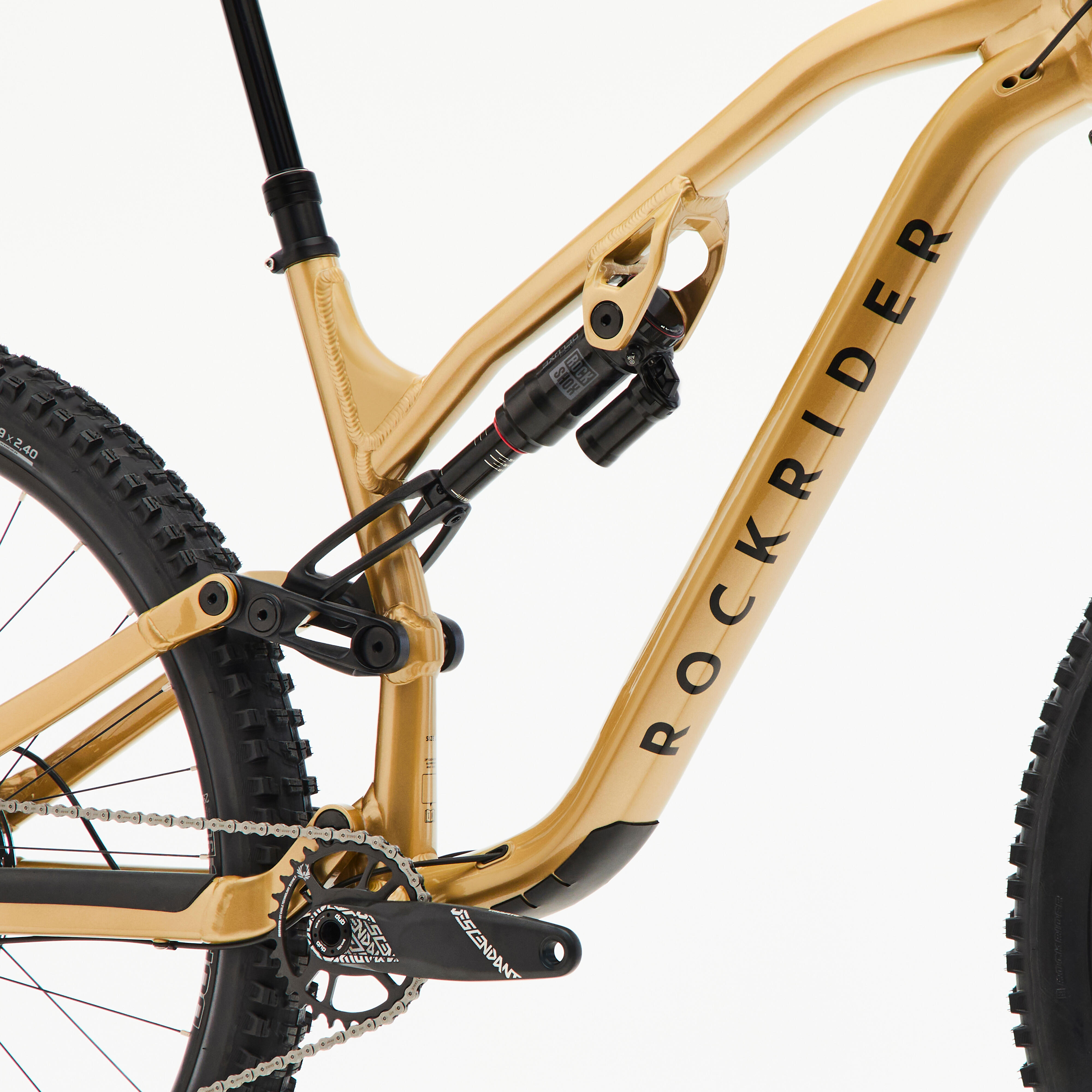 Cadre vtt aluminium d'occasion - Vélos