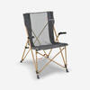 Silla plegable de camping con reposabrazos Quechua Comfort