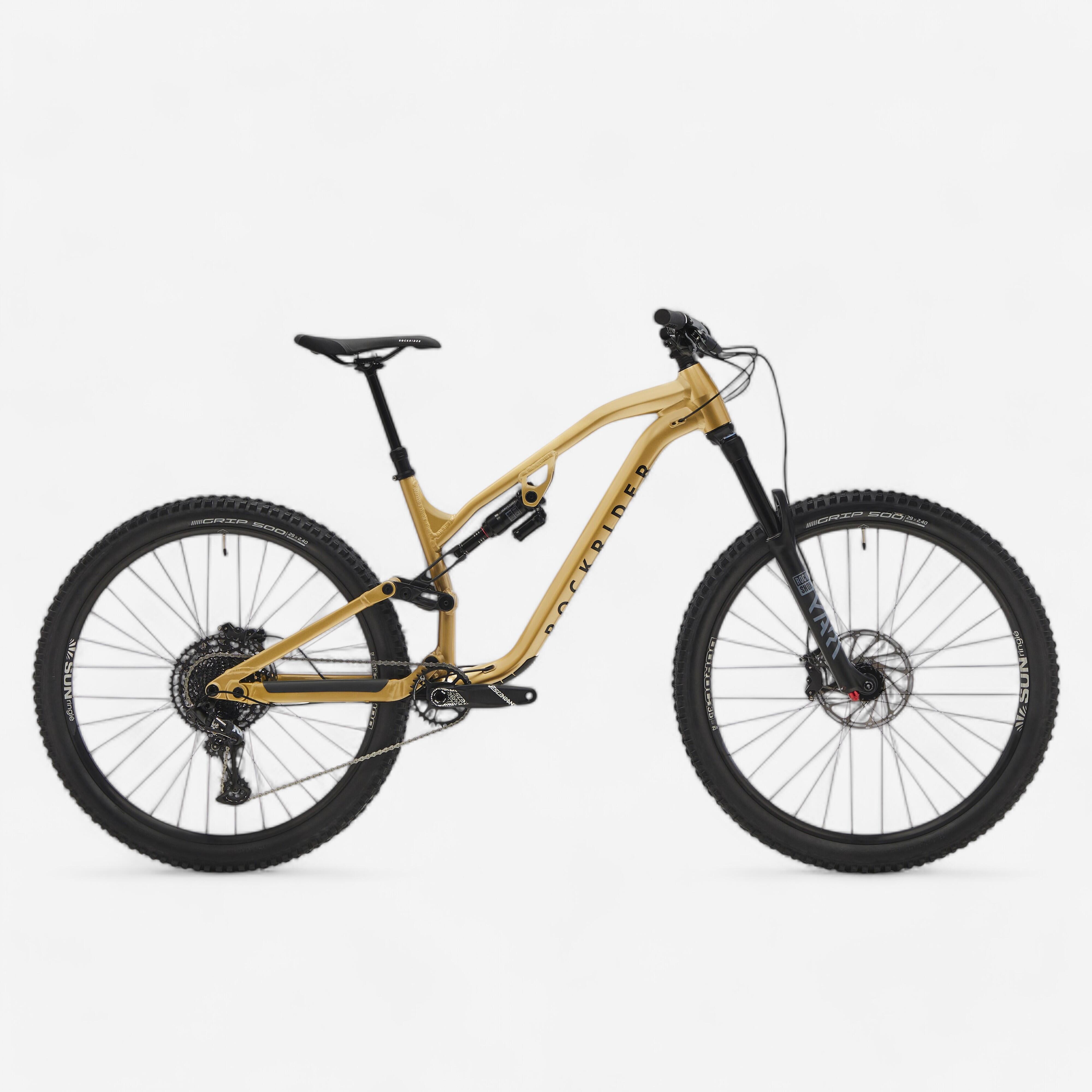 Rockrider - Vélo Vtt All Mountain Feel 700 Lt - Cadre Aluminium 29" - Vélo Tout Terrain - Velos Et Equipements Vtt - - M/165/174cm - Decathlon