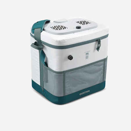 CAMPING FLEXIBLE ELECTRIC COOLER - 30 L - PRESERVES COLD FOR 96 HOURS