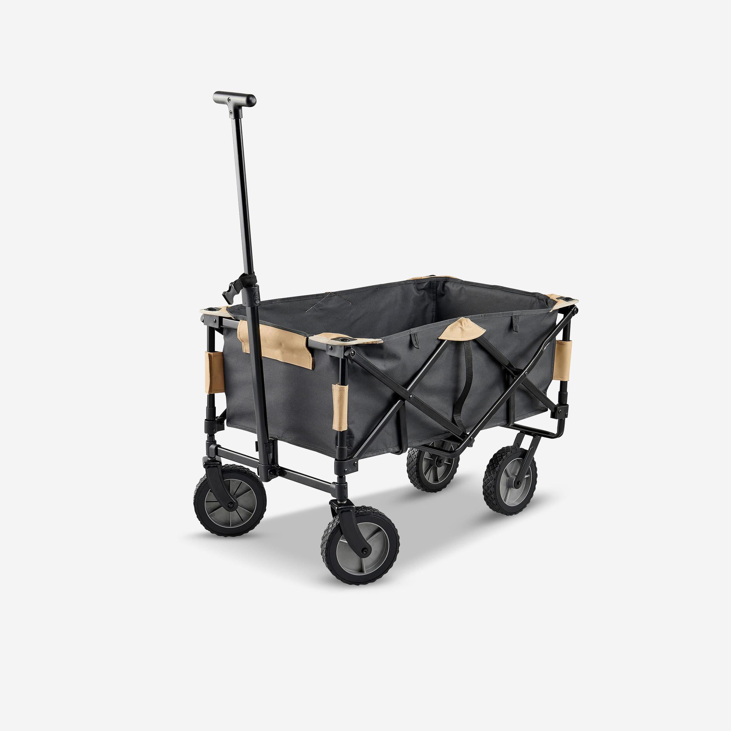 FOLDING TRANSPORT CART FOR CAMPING EQUIPMENT - TROLLEY 1/10