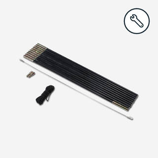 Camping Fiberglass Tent-Pole Kit For Tents - 0.85mm Diameter