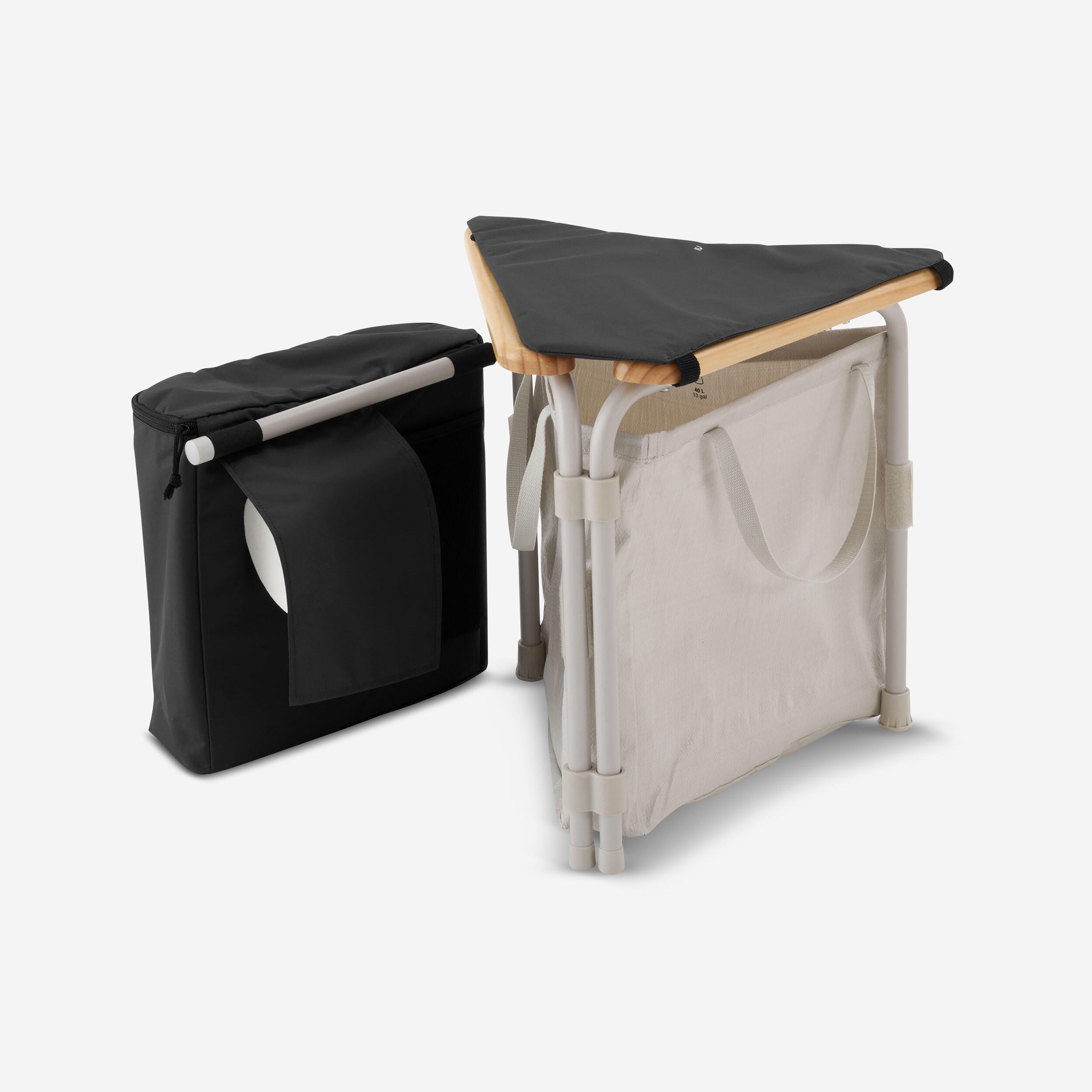 QUECHUA FOLDING DRY TOILETS FOR CAMPING