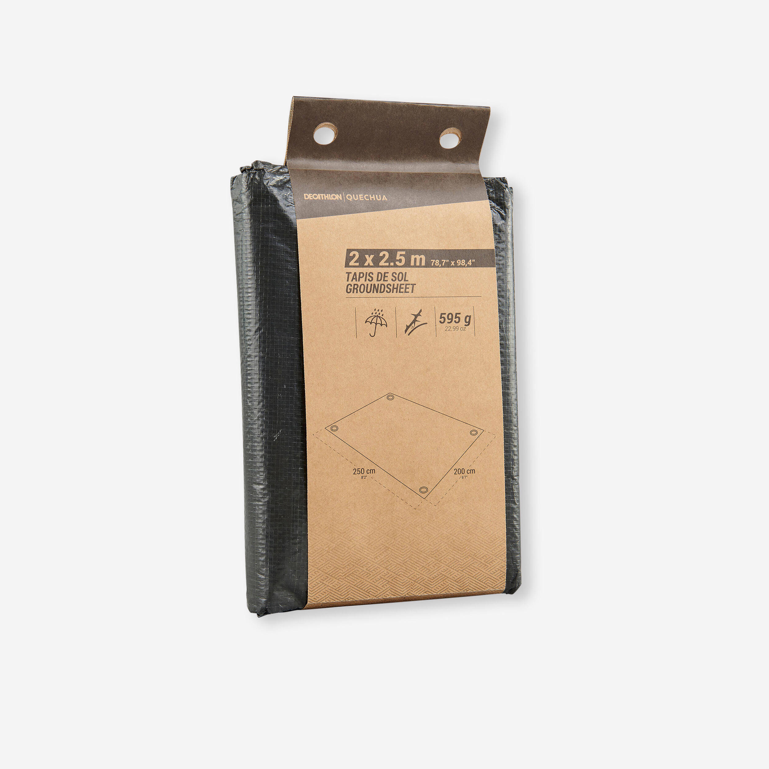 WATERPROOF FLOOR MAT FOR TENTS - 2 x 2.5 m