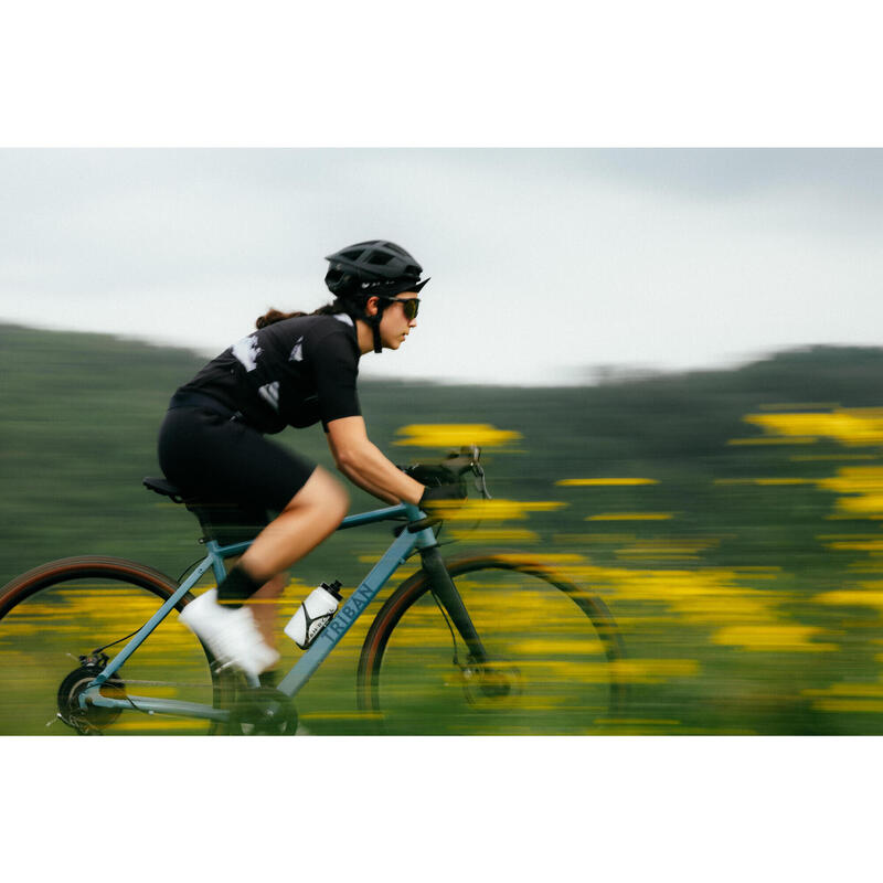 Sella bici gravel - corsa mtb unisex COMFORT 145mm
