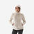 Veste polaire chaude de randonnée enfant 7-15 ans, NH500 zip beige