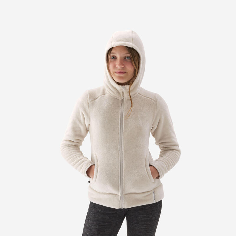 Çocuk Outdoor Polar Mont - Bej - 7/15 Yaş - NH500