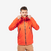 Veste légère imperméable de randonnée - MH500 - Homme - Orange