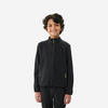 Fleece jas voor wandelen MH150 zwart kinderen 7-15 jaar