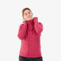 Women’s Hiking Fleece Jacket - MH520 Hood