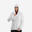 Kadın Sıcak Tutan Outdoor Polar Kışlık Mont/Kar Montu - Beyaz - SH500