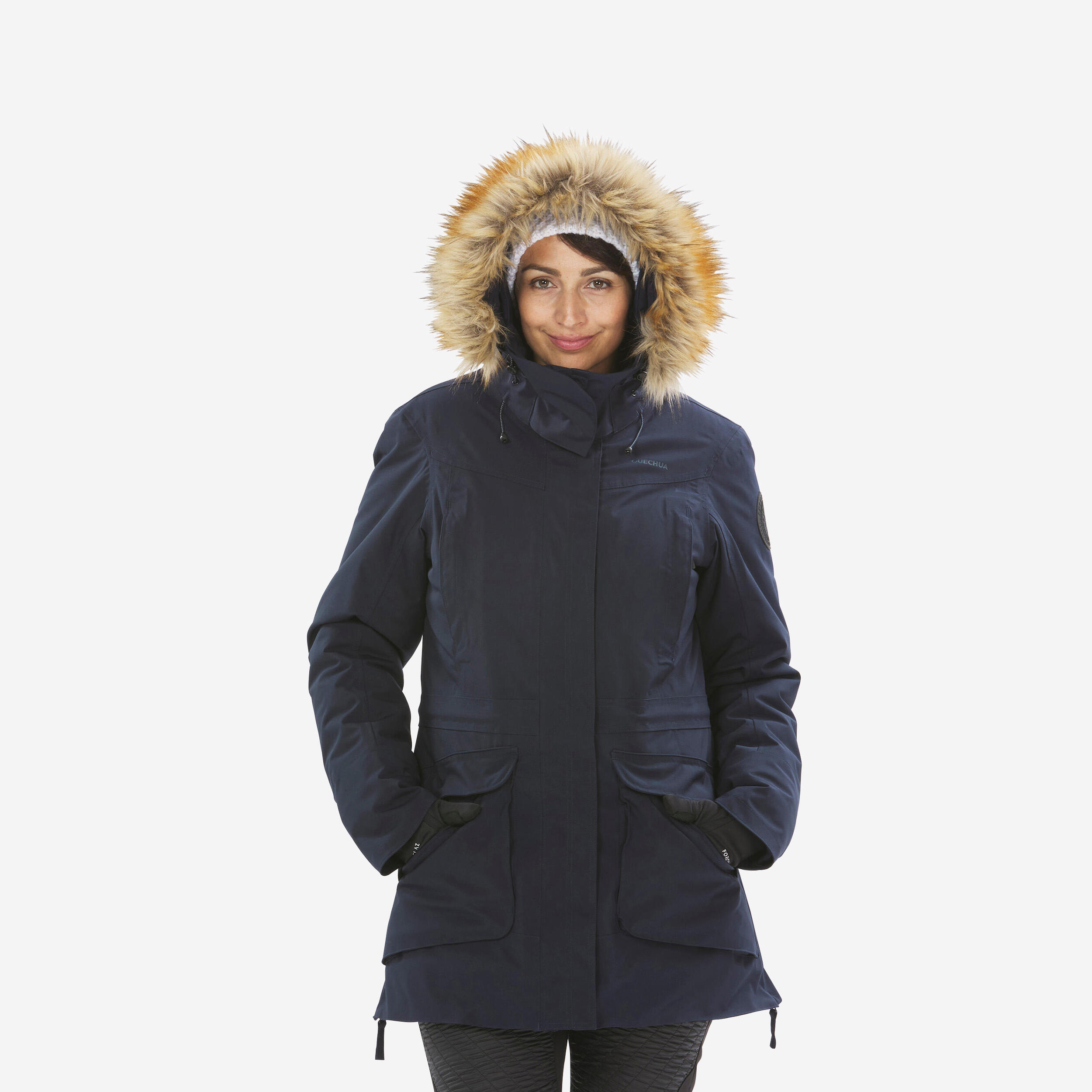 Parka da donna impermeabile per escursioni invernali - SH900 -20°C