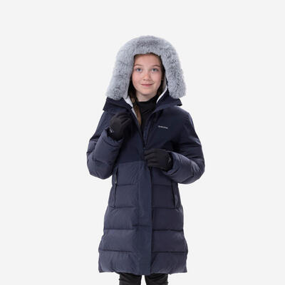 Piumino caldo montagna bambina SH500 blu | -8°C