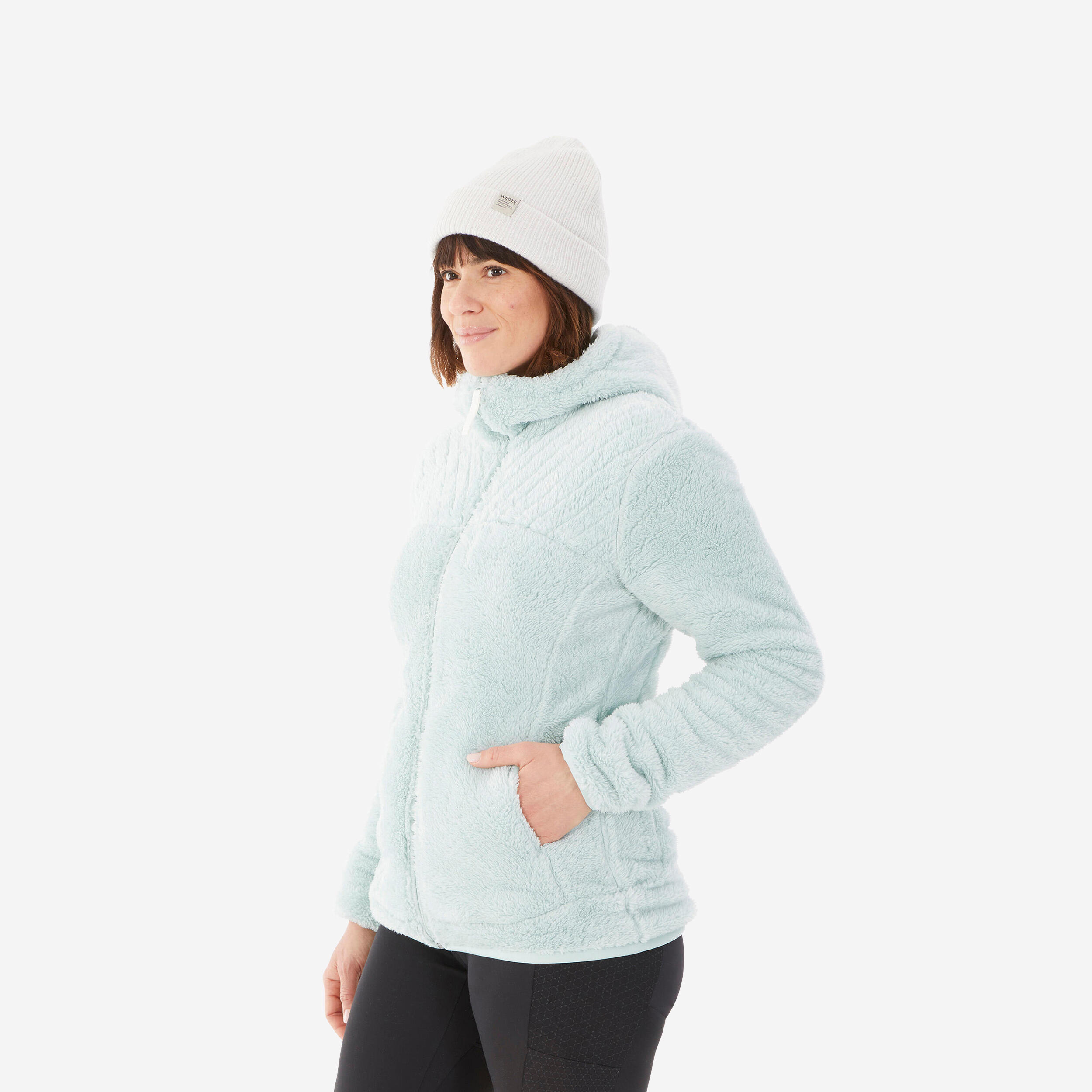 Women’s Warm Hiking Fleece - SH500 1/10