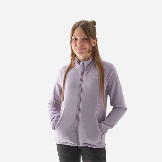 
      Kids' Hiking Fleece Jacket MH150 7-15 Years - Purple
  