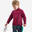 Fleece jas voor wandelen MH150 paars kinderen 2-6 jaar