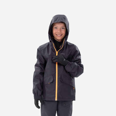 KIDS’ WARM AND WATERPROOF 3-in-1 HIKING JACKET - SH100 -0.5°C - 7-15 YEARS