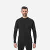 Men's Warm, Comfortable Thermal Skiing Base Layer 100 -  Black