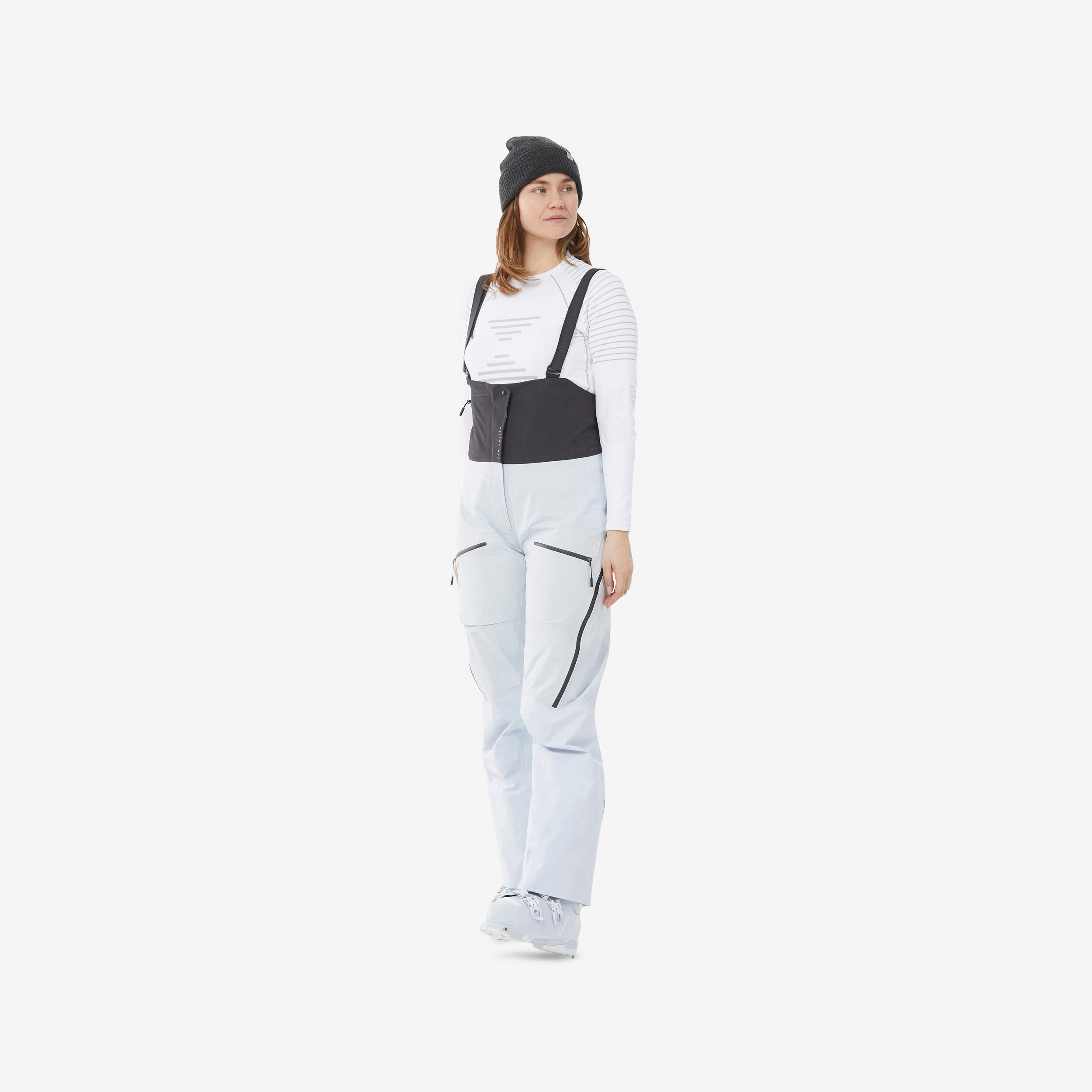 Image of Women’s Ski Bib Pants - FR 900 Blue