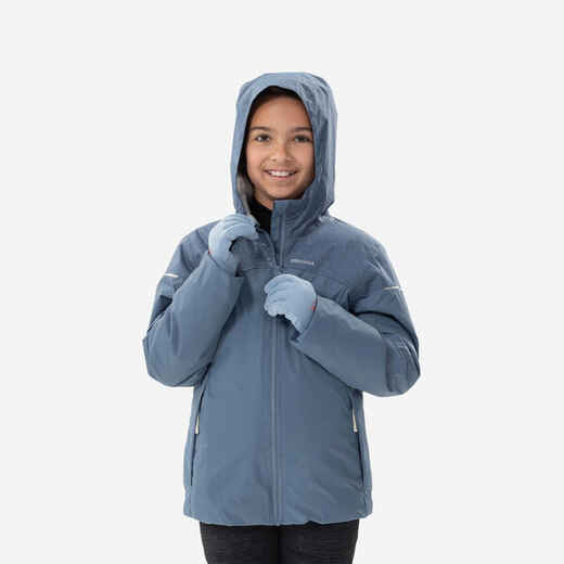 
      CHILDREN’S WARM AND WATERPROOF HIKING JACKET - SH100 -3°C AGE 7-15 
  