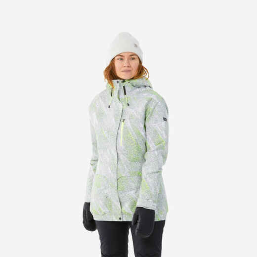 
      Snowboardjacke Damen Skijacke - SNB 100 weiss 
  