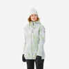 WOMEN'S SNB 100 SNOWBOARD JACKET - WHITE GRAPH