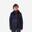 Veste polaire chaude de randonnée - MH500 bleue marine - enfant 7-15 ans