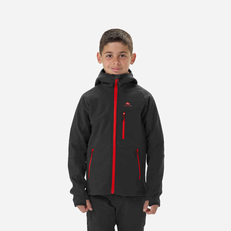 Kids’ Hiking Softshell Jacket MH900 TW - 7-15 YEARS