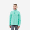 JUNIOR Hiking Fleece MH100 Turquoise