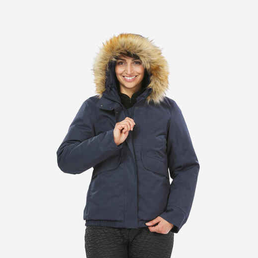 
      Winterjacke Damen Blouson warm bis -8°C wasserdicht Winterwandern - SH500
  