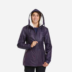 Women’s waterproof winter hiking jacket - SH100 -5°C