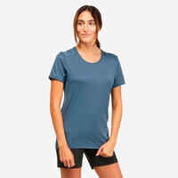 Women’s Mountain Walking Short-Sleeved T-Shirt MH100