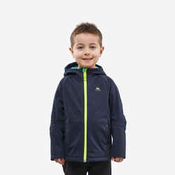 Softshell Hiking jacket - MH550 Navy - 2-6 years